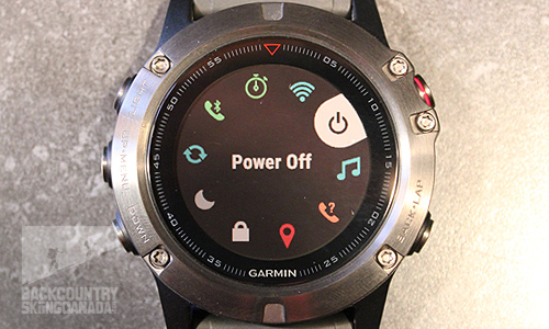 Fenix on sale 5 controls